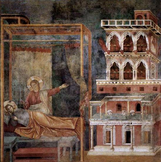 GIOTTO di Bondone Dream of the Palace France oil painting art